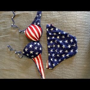 American flag bikini
